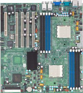Материнская Плата Tyan S2882G3NR-D Thunder K8SD Pro AMD8131 Dual S940 8DualDDR400 4SATA U133 4PCI-X PCI SVGA 3xGbLAN E-ATX 1000Mhz(S2882G3NR-D)