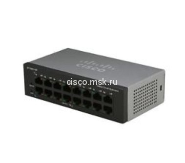 Коммутатор Cisco Small Business 100 SG110-16HP-EU