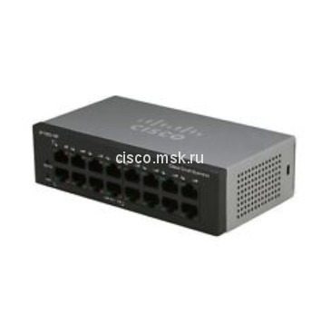 Коммутатор Cisco Small Business 100 SG110-16-EU