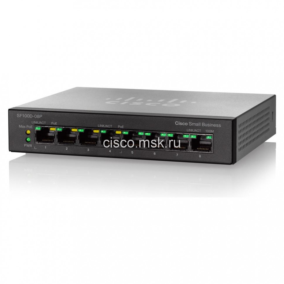 Cisco Small Business SF100D-08