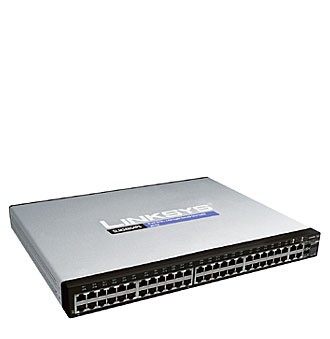 Cisco 48-port 10/100 Stackable Smart Switch SLM248G4PS