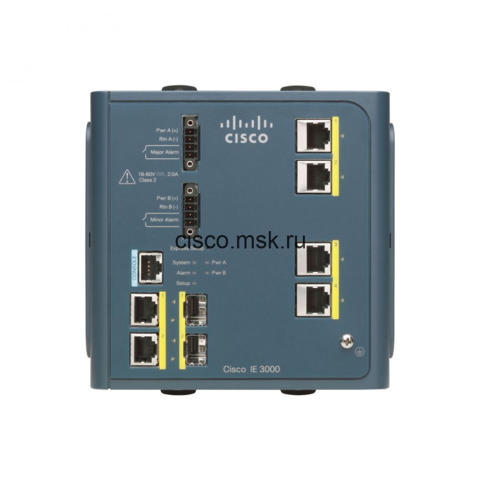 Коммутатор IE-3000-4TC-E - Cisco IE 3000 4-Port Base Switch w/ Layer 3