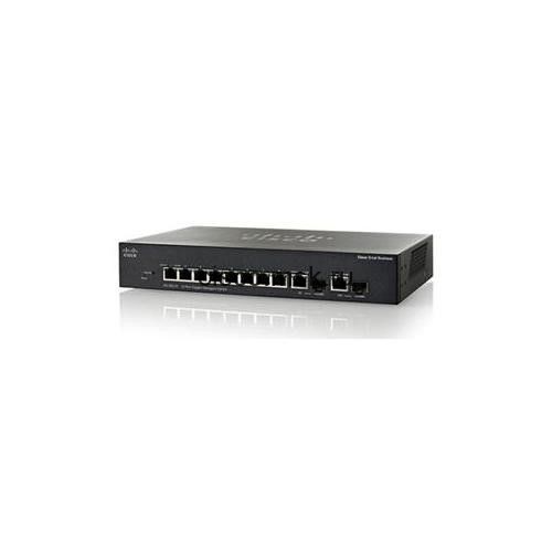 Коммутатор 10-портовый Cisco SG350-10 10-port Gigabit Managed Switch