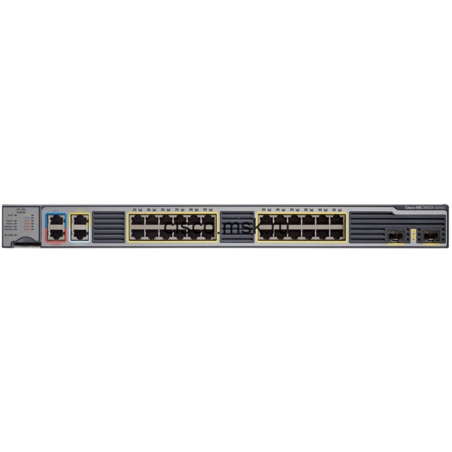 Коммутатор ME-3600X-24FS-M - Cisco ME3600X Ethernet Access Switch 24 GE SFP + 2 10GE SFP+