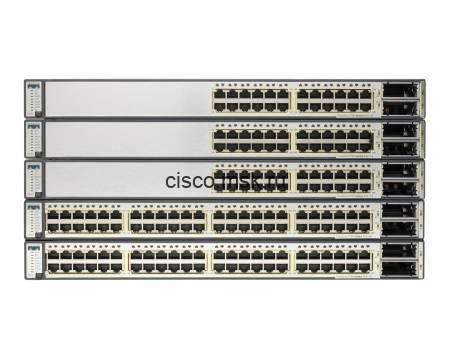 Коммутатор Cisco Catalyst WS-C3750E-48TD-S - 24xGE + 2x10GE (X2)