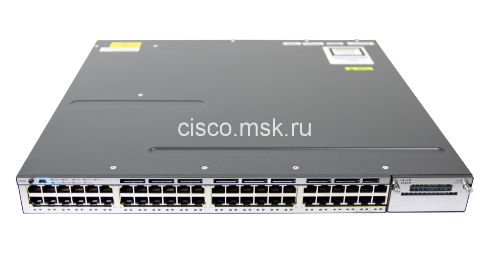 Коммутатор Cisco Catalyst WS-C3750X-48T-L - 48xGE, LAN Base