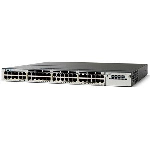 Коммутатор Cisco Catalyst WS-C3750X-48PF-L - 48xGE (PoE), LAN Base