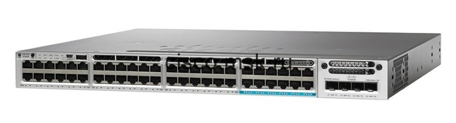 Коммутатор Cisco Catalyst WS-C3850R-48U-E -48x (UPOE), IP Service