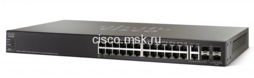 Коммутатор Cisco Small Business 500 SG500-28MPP-K9-G5