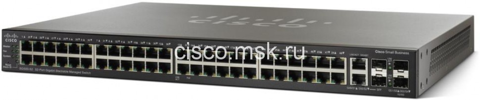 Коммутатор Cisco Small Business 500 SG500-52MP-K9-G5