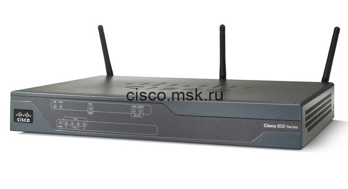Маршрутизатор Cisco серии 800 CISCO861W-GN-E-K9