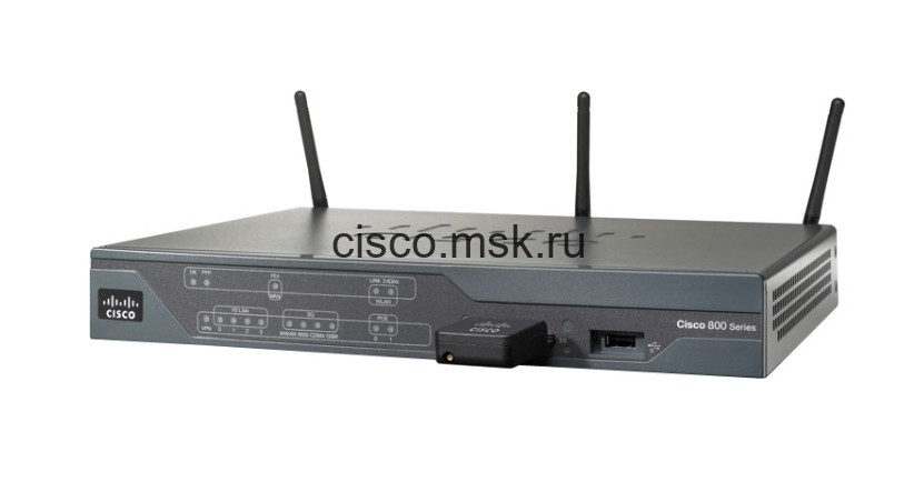 Маршрутизатор Cisco серии 800 CISCO887W-GN-E-K9