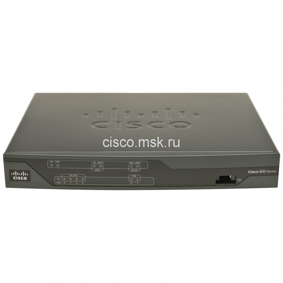 Маршрутизатор Cisco серии 800 C887VA-CUBE-K9