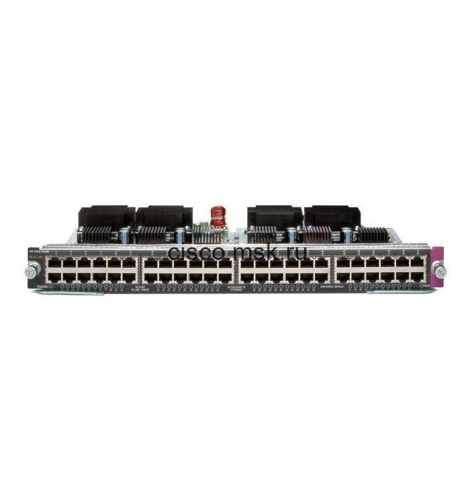Модуль WS-X4248-RJ45V= - Cisco Catalyst 4500 PoE 802.3af 10/100, 48-Ports (RJ45)