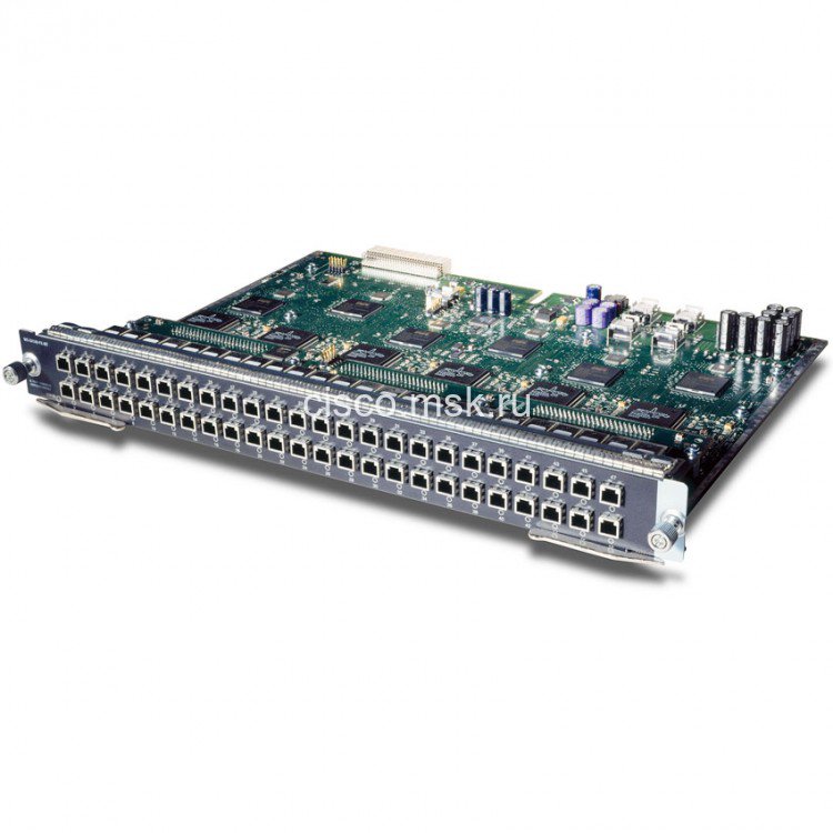Модуль WS-X4148-FX-MT - Cisco Catalyst 4500 FE Switching Module, 48-100FX MMF(MTRJ)(Spare)