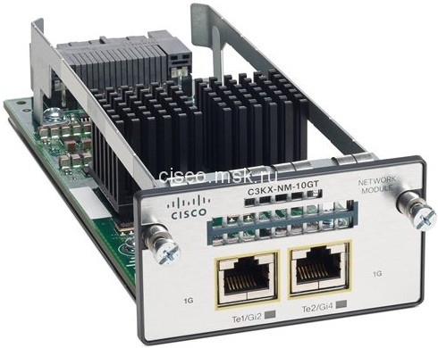 Cisco C3KX-NM-10GT модуль для сетевого свича