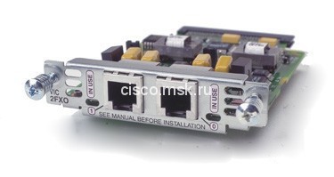 Дополнительная опция Cisco VIC3-2FXS-E/DID