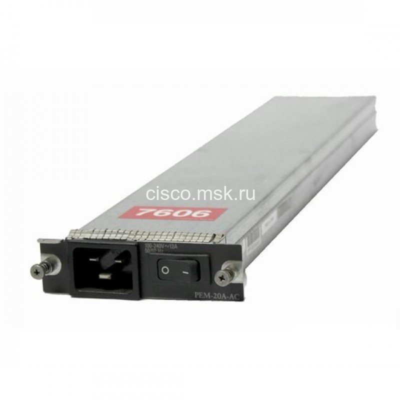 Модуль питания PEM-20A-AC+ - Cisco PwrEntryMod use w/1400W AC P/S for CISCO7603. WS-C6503