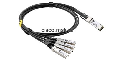 Модуль QSFP-4SFP10G-CU2M= - Cisco QSFP to 4xSFP10G Passive Copper Splitter Cable, 2m